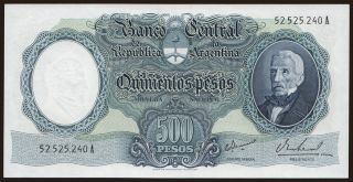 500 pesos, 1964