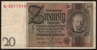 20 Reichsmark, 1929, Z/G