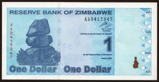 1 dollar, 2009