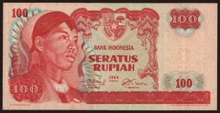 100 rupiah, 1968