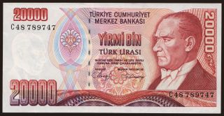 20.000 lira, 1988