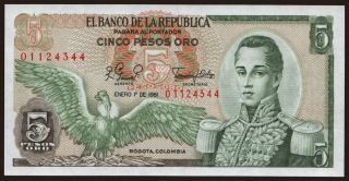 5 pesos, 1981