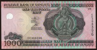 1000 vatu, 2002