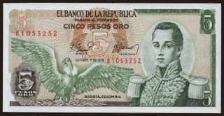 5 pesos, 1978