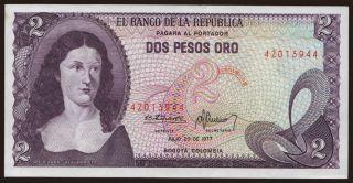 2 pesos, 1977