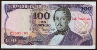 100 pesos, 1980