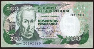 200 pesos, 1984
