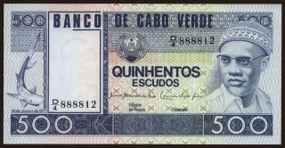 500 escudos, 1977