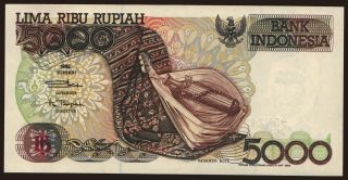 5000 rupiah, 1998
