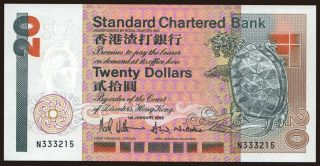 20 dollars, 1992