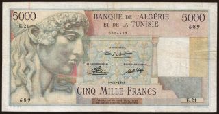 5000 francs, 1949