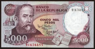 5000 pesos, 1995