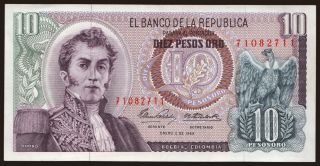 10 pesos, 1969
