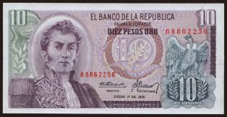 10 pesos, 1975