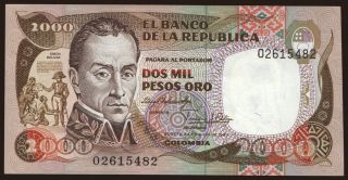 2000 pesos, 1983