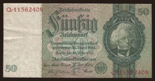 50 Reichsmark, 1933, F/Q