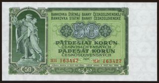 50 korun, 1953