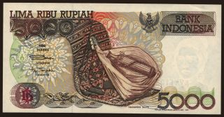 5000 rupiah, 1997