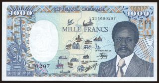 1000 francs, 1990