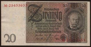 20 Reichsmark, 1929, Z/M