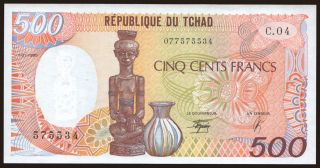 500 francs, 1990