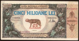 5.000.000 lei, 1947, falsum