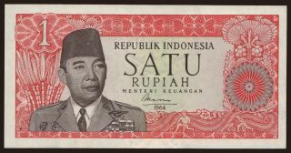 1 rupiah, 1964