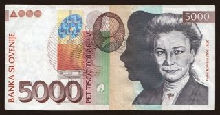 5000 tolarjev, 2002