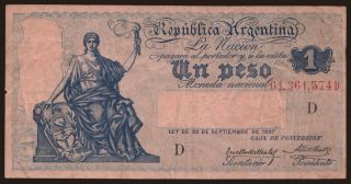 1 peso, 1897(1925)