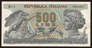 500 lire, 1967