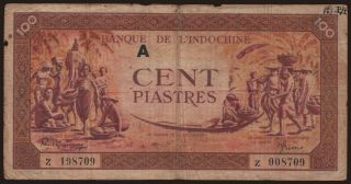 100 piastres, 1942