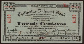 Negros Occidental, 20 centavos, 1941