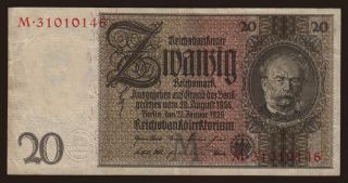 20 Reichsmark, 1929(45)