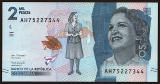 2000 pesos, 2015