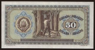 50 dinara, 1946, trial