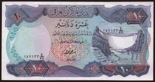 10 dinars, 1973
