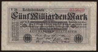 5.000.000.000 Mark, 1923