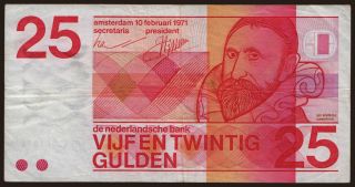 25 gulden, 1971
