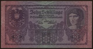 10 Schilling, 1925