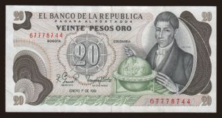 20 pesos, 1981