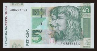 5 kuna, 2001
