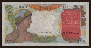 100 piastres, 1949