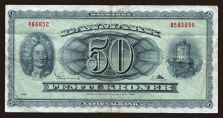 50 kroner, 1966