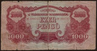 1000 pengő, 1944