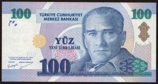 100 lira, 2005
