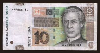 10 kuna, 2001