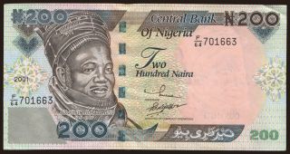 200 naira, 2001