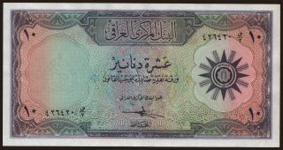 10 dinars, 1959