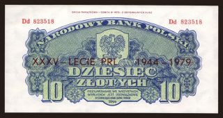 10 zlotych, 1944(1979), reprint