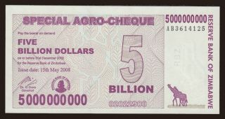 5.000.000.000 dollar, 2008